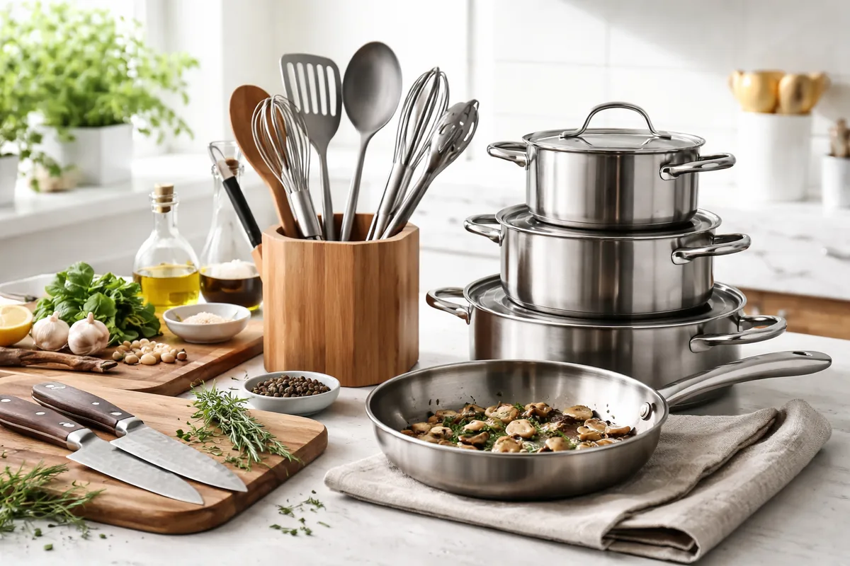 Comment choisir des ustensiles de cuisine adaptés à votre style de cuisson
