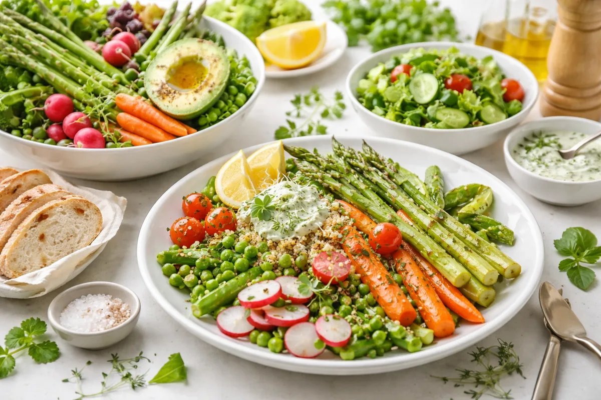 Comment réussir un repas complet avec des légumes de saison