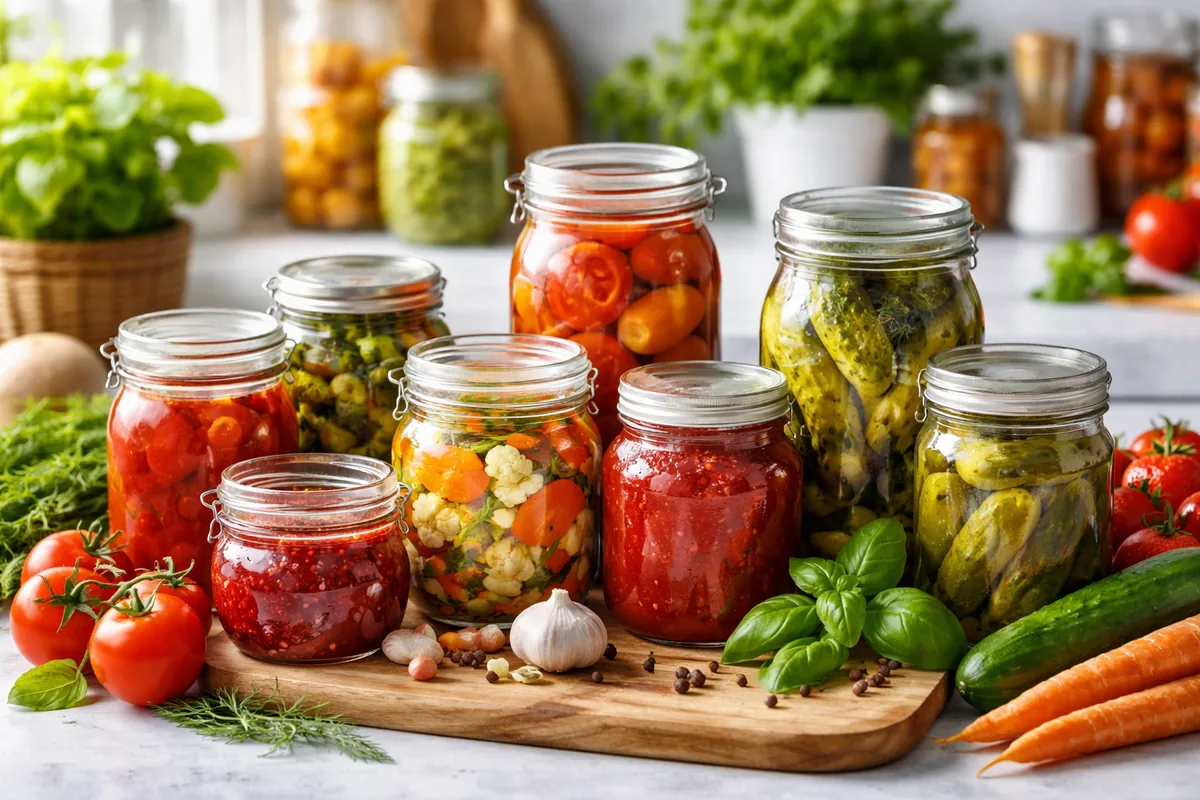 Comment préparer des conserves maison de fruits et légumes