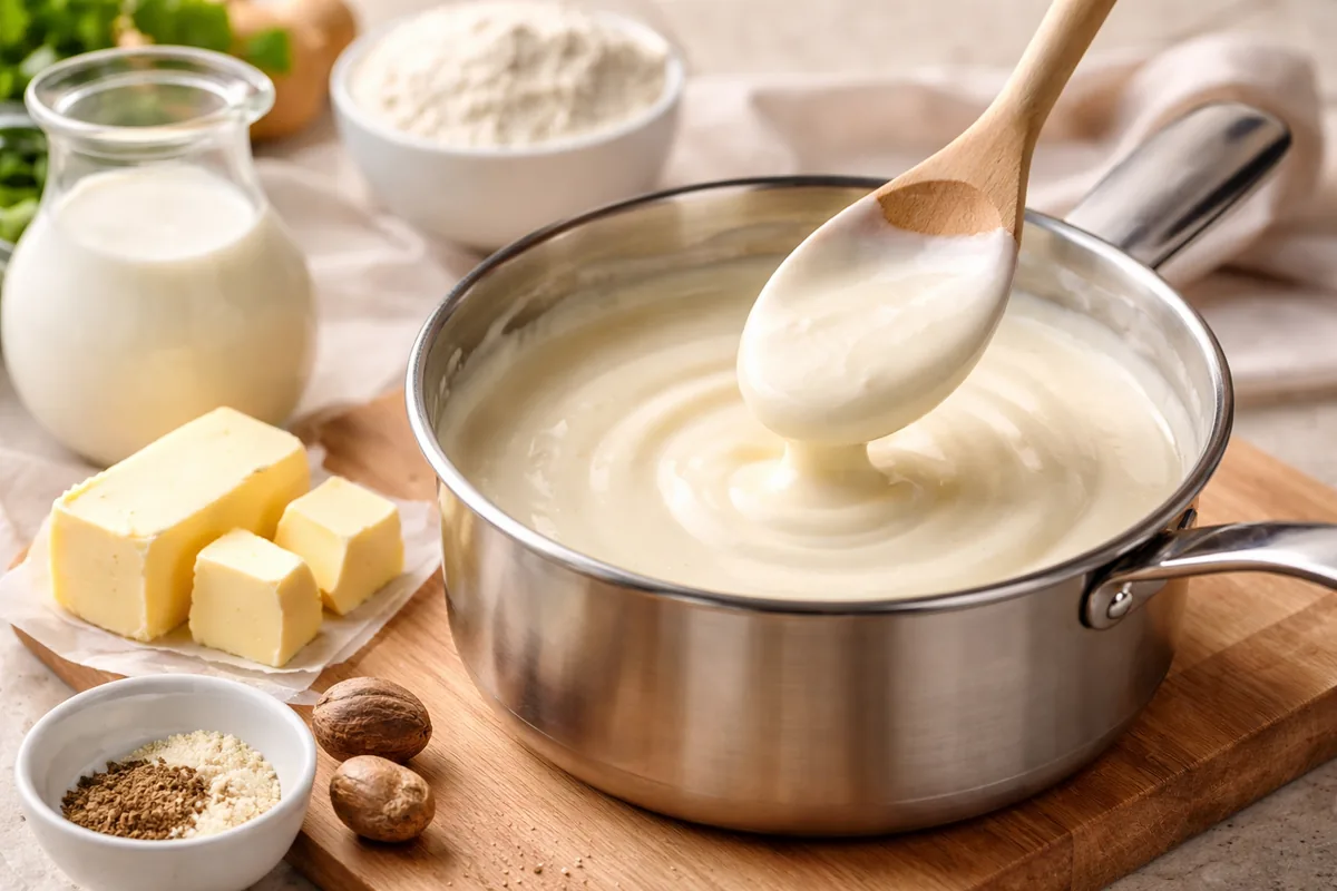 Comment réussir une sauce béchamel onctueuse et savoureuse
