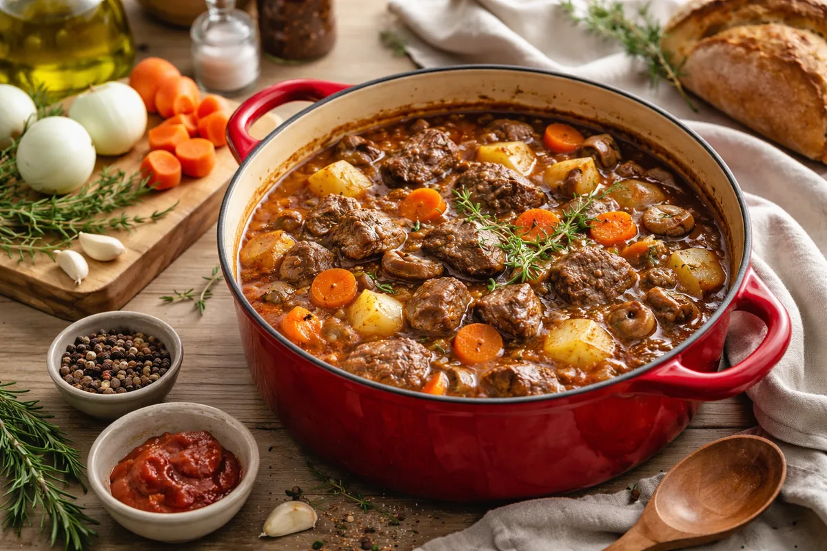 Comment cuisiner des plats mijotés avec des ingrédients simples