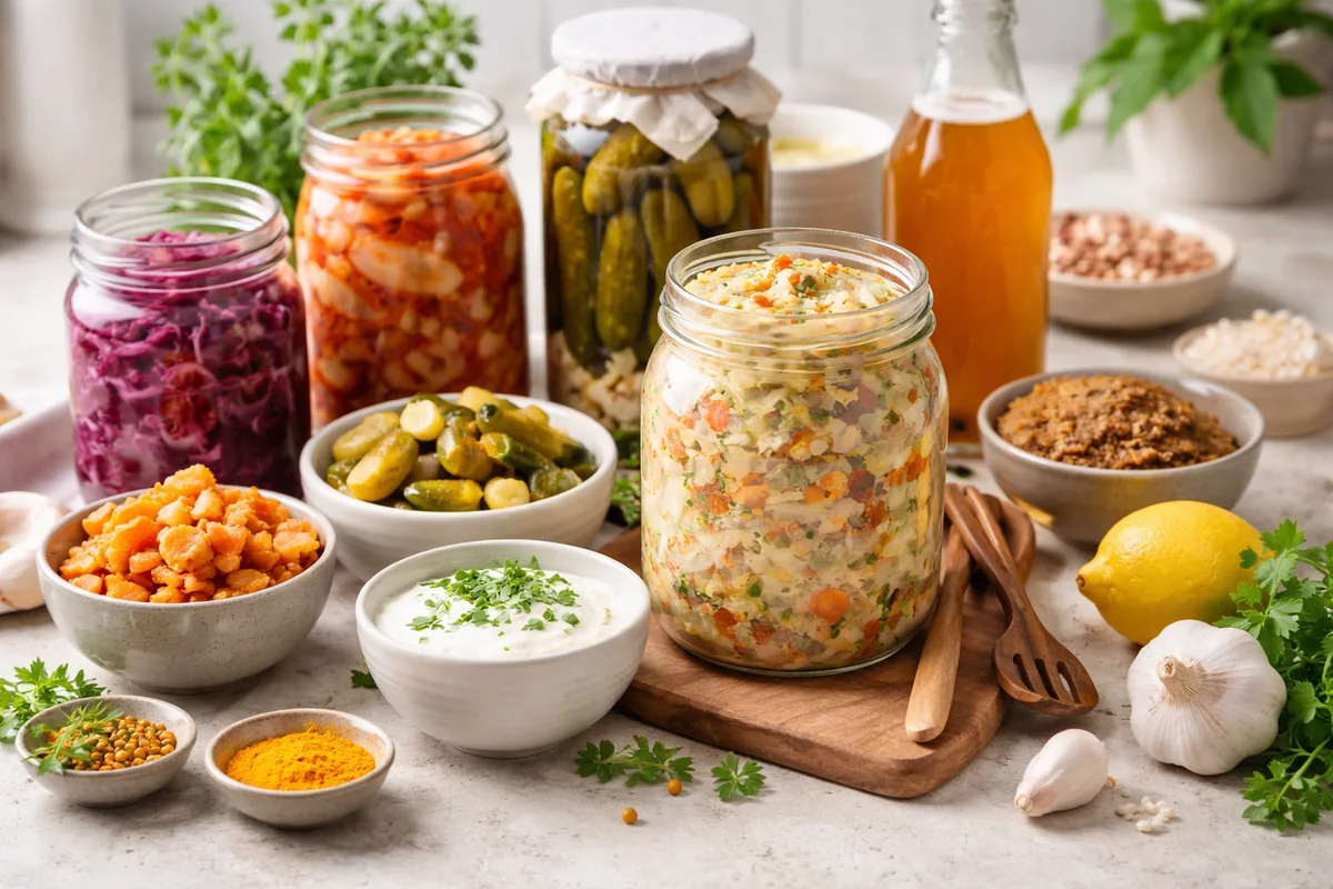 Comment cuisiner des aliments fermentés pour booster votre santé