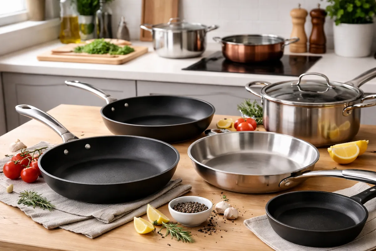Comment choisir le bon type de poêle pour cuisiner efficacement