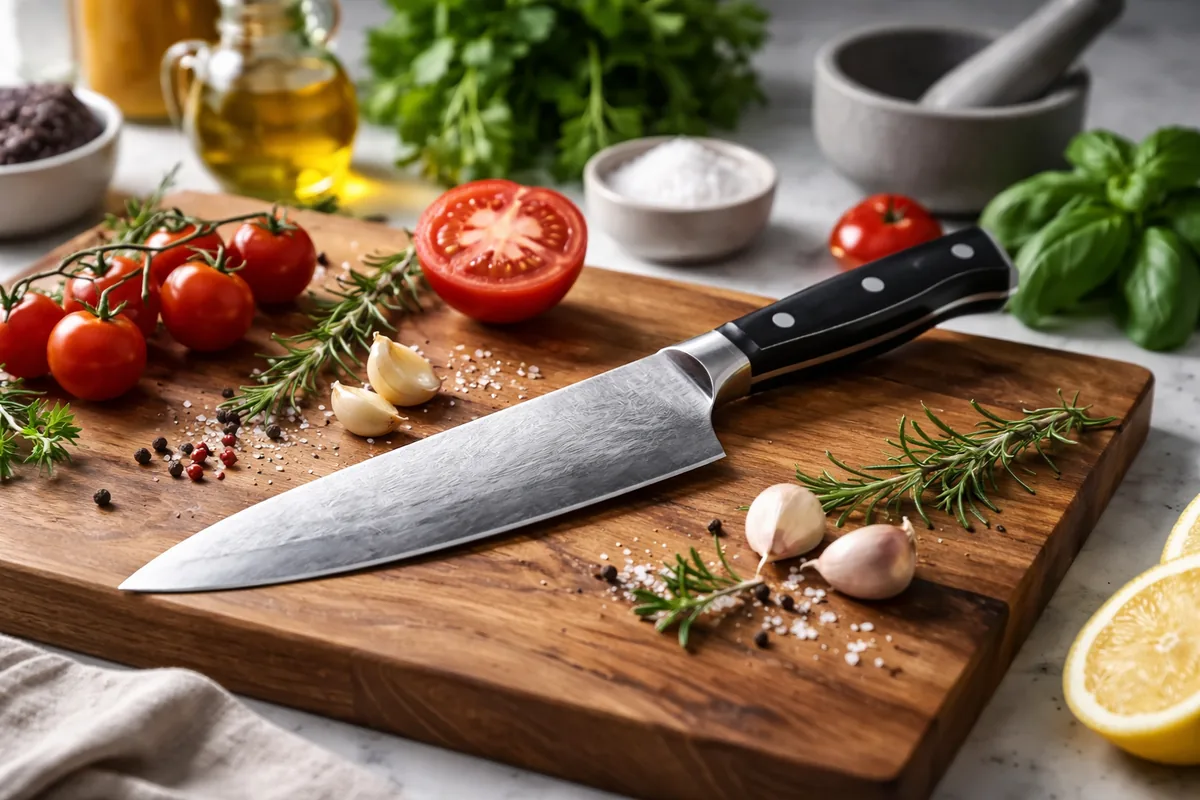 Comment choisir un bon couteau de chef pour la cuisine