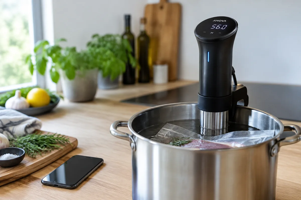 Thermoplongeur Anova qui perd la connexion Wi-Fi : que vérifier ?